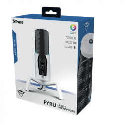 Микрофон для ПК Trust GXT 258W Fyru USB 4-in-1 PS5 Compatible White (24257_TRUST)