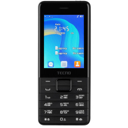 Мобiльний телефон Tecno T454 Dual Sim Black (4895180745973) (4895180745973)