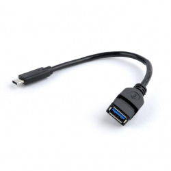 Кабель Cablexpert OTG USB3.0, A-мама/Type-C, 0.2 м (A-OTG-CMAF3-01)