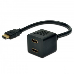 Адаптер ASSMANN HDMI Y 0.2m, black (AK-330400-002-S)