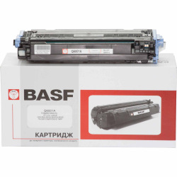 Картридж для HP Color LaserJet 2600, 2600n BASF 124A  Cyan BASF-KT-Q6001A