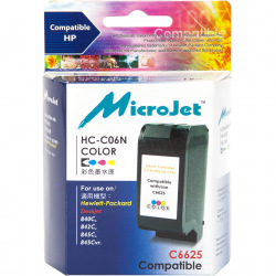 Картридж MicroJet для HP 17 Color (HC-C06N)