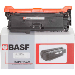 Картридж для HP Color LaserJet CP3525 BASF 504X  Black BASF-KT-CE250X