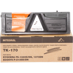 Картридж для Kyocera Mita TK-170 Black (1T02LZ0NLC) Integral TK-170/TK-172  Black 240г 12100054C