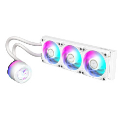Кулер All-in-one Liquid Coolerwith LCD Display 3x1 20mm RGB FAN 60x60 color LCD AORUS WATERFORCE X II 360 ICE (AORUS WATERFORCE 