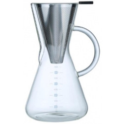 Кемекс для заваривания кофе с фильтром Ardesto Black Mars, 600 мл, боросиликатное стекло (AR0706CM)