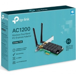 Мережевий адаптер TP-Link PCI-E  бездротовий AC1200 Archer T4E (Archer T4E)