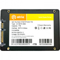 накопичувач 2.5" SSD 1024GB XT200 SATA 3.0 ATSATXT200/1024 (ATSATXT200/1024)