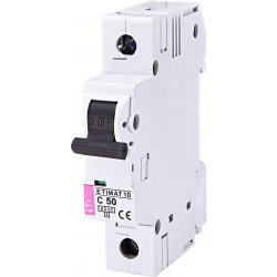 Автоматичний вимикач ETI ETIMAT 10 1p C 50А (6 kA) (2131721)