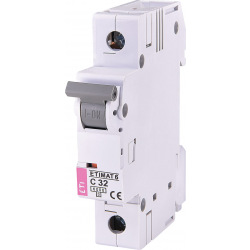 Автоматичний вимикач ETI, ETIMAT 6 1p С 32А (6 kA) (2141519)
