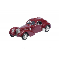 Автомобіль 1:28 Same Toy Vintage Car зі світлом і звуком Бордовий  (HY62-2Ut-4)