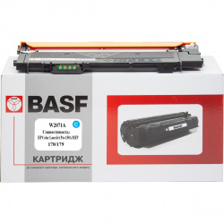 Картридж BASF заміна HP 117A W2071A Cyan (BASF-KT-W2071A)