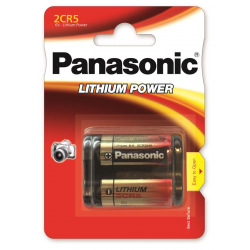 Батарейка Panasonic 2CR-5L BLI 1 LITHIUM (2CR-5L/1BP)