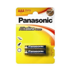 Батарейка Panasonic ALKALINE POWER AAA BLI 2 (LR03REB/2BP)