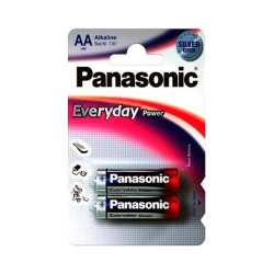 Батарейка Panasonic EVERYDAY POWER AA BLI 2 ALKALINE (LR6REE/2BR)