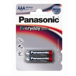 Батарейка Panasonic EVERYDAY POWER AAA BLI 2 ALKALINE (LR03REE/2BR)