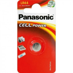 Батарейка Panasonic LR44 BLI 1 (LR-44EL/1B)