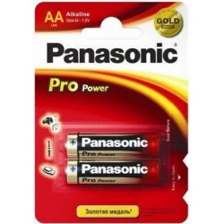 Батарейка Panasonic PRO POWER AA BLI 2 ALKALINE (LR6XEG/2BP)