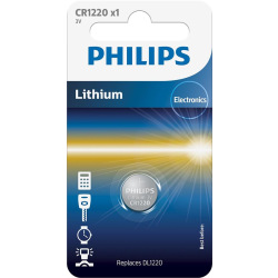 Батарейка Philips Lithium CR 1220 BLI 1 (CR1220/00B)