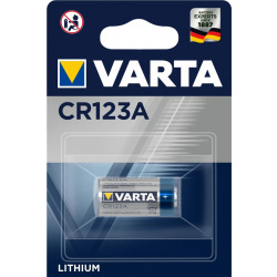 Батарейка VARTA CR 123A BLI 1 LITHIUM (06205301401)