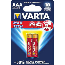 Батарейка VARTA LONGLIFE MAX POWER AAA BLI 2 ALKALINE (04703101412)