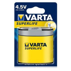 Батарейка Varta SUPERLIFE 3R12P FOL 1 ZINC-CARBON (02012101301)