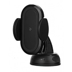 Беспроводное ЗУ 2E Car Windsheild/airvent Wireless Charger(3in1), 10W, black (2E-WCQ01-07)