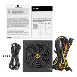 Блок питания Antec Value Power VP600P Plus (600W) 80+, aPFC, 12см, 24+8, 1*FDD, 7*SATA, 2*PCIe, +2 (0-761345-11654-1)