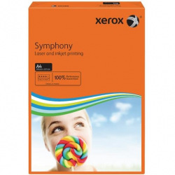 Офісний папір для Принтера Xerox SYMPHONY Intensive Dark Orange 160Г/м кв А4, 250л (003R94276) кольорова для Epson Stylus Photo R270