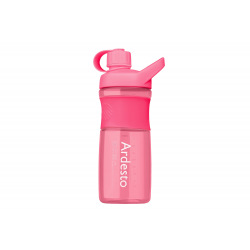 Бутылка Ardesto для води 800 мл, рожева, тритан (AR2203TR)