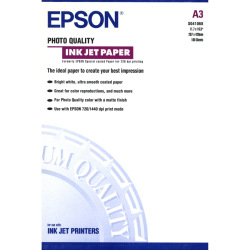 Папір Epson A3 Photo Quality Ink Jet Paper, 100арк. (C13S041068) для Epson SureColor SC-T5405