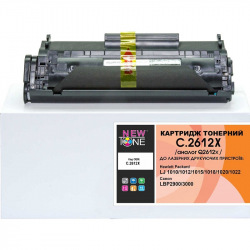 Картридж для HP LaserJet 1010 NEWTONE  Black NT-KT-Q2612X