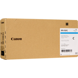 Картридж для Canon iPF850 CANON 707 PFI-707  Cyan 700мл 9822B001AA