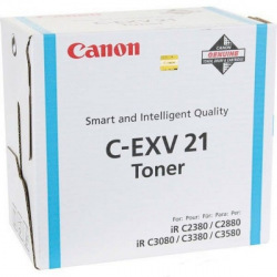 Тонер Canon C-EXV21 Cyan (0453B002) для Canon C-EXV21 Black (0452B002)