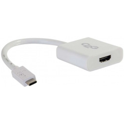 Адаптер C2G USB-C на HDMI білий (CG80516)