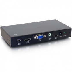 Перемикач C2G HDMI на USB-C HDMI Mini DP VGA (CG81850)