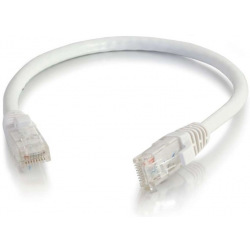 Патч-корд Cat6 C2G 1.5 м белый (CG83487)