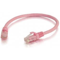 Патч-корд Cat5e C2G 0.5 м розовый (CG83616)