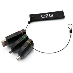 Комплект переходников C2G Adapter Ring HDMI на mini DP DP USB-C (CG84268)