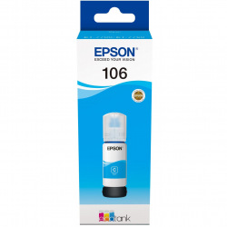 Чернила Epson 106 Cyan (C13T00R240) 70мл для Epson 105 / 106 INK SET