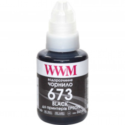 Чорнило WWM 673 Black для Epson 140г (E673B) водорозчинне