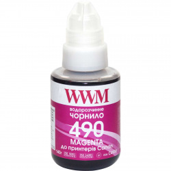 Чорнило WWM GI-490 Magenta для Canon 140г (C490M)