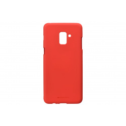 Чохол Goospery для Samsung Galaxy A8+ (A730), SF Jelly, RED (8809550413535)