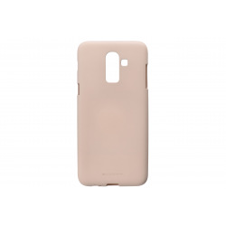 Чохол Goospery для Samsung Galaxy J8 (J810), SF Jelly, PINK SAND (8809621280158)