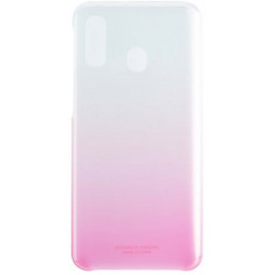 Чехол Samsung Gradation Cover для смартфона Galaxy A40 (A405F) Pink (EF-AA405CPEGRU)