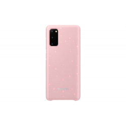 Чехол Samsung LED Cover для смартфона Galaxy S20 (G980) Pink (EF-KG980CPEGRU)
