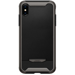 Чехол Spigen для iPhone XS Max Hybrid NX Gunmetal (065CS24863)