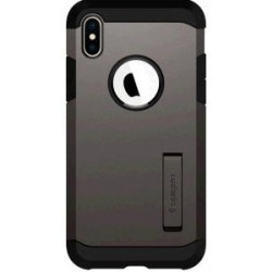 Чохол Spigen для iPhone XS Tough Armor Gunmetal (063CS25119)