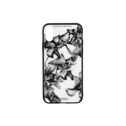 Чохол WK для Apple iPhone XS, WPC-061, Flowers BK/WH (681920359883)