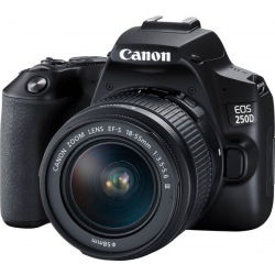 Цифрова фотокамера дзеркальна Canon EOS 250D kit 18-55 DC III Black (3454C009)